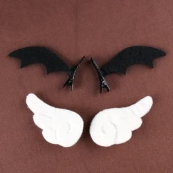 Lolita Angel Wings matadata Little Devil Wings matadata matadata Mīksta māsas meitenes matu aksesuāri