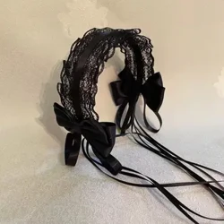Lolita Kawaii katu belarriak parpailak lakua buru-banda KC ile-banda Anime neska polita neskame buruko soinekoa Cosplay Anime ile-osagarriak Burua biltzea