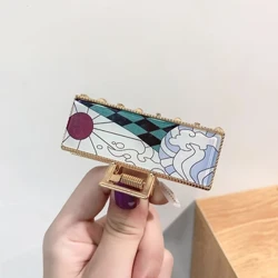 Fermagli per capelli, Fermagli per capelli in metallo con figura Anime Demon Slayer, Fermagli per artigli dorati in metallo Barrette per capelli in metallo Merchandising Anime Demon Slayer