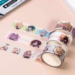 Anime Genshin Demon Slayer Athari Kibandiko Kubwa cha Karatasi Tepu ya Shule ya Vifaa vya Kuchezea Gift Cosplay