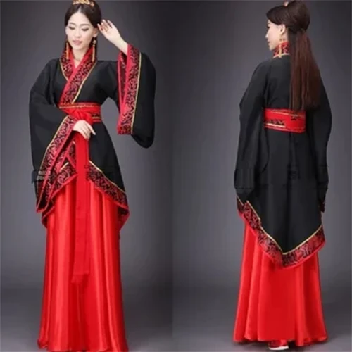 Hanfu nemzeti kínai táncjelmez férfi ókori cosplay hagyományos kínai női ruházat Hanfu ruhák női színpadi ruha