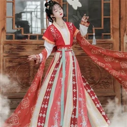 Abesifazane Basendulo BamaShayina Abesifazane Abagqoke Kahle baka-Hanfu Isiteji Somdanso Wesintu Imvunulo ye-Retro Song Dynasty Sets