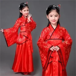Традиционен китайски лъвски танцов костюм, фолклорен танцов костюм Hanfu рокля за момичета, деца, деца, момичета, лъвски танц, китайско облекло