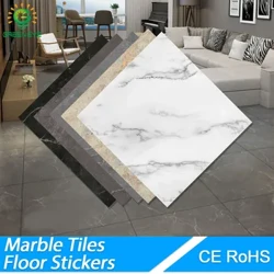 Adesivo da parete Spessore autoadesivo Piastrelle Adesivi per pavimenti Bagno in marmo Sfondi impermeabili PVC Camera da letto Mobili Camera