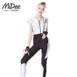Michal Jackson Style Space Walk Hip Hop Outfits 3 Stück Street Dance Anzug Tap Performance Kostüm Unisex