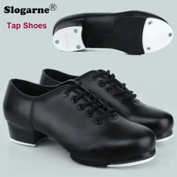 Vyrai Moterys Vaikai Step Dance Batai Berniukai Merginos Batai Step Dance Minkštos odos Unisex Ballroom Tango Latin Modern Jazz Balet Batai