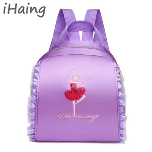 Bé Gái Váy Múa Túi Ba Lô Nhảy Múa Cho Bé Ballerina Thể Dục Dụng Cụ Nhảy Latin Yoga Tập Dance Jazz Lưu Trữ Daypack