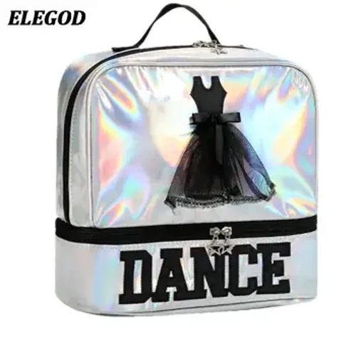 Sac à dos de danse Laser pour filles, sac à dos brillant pour enfants, Ballet, danse latine, Yoga, claquette, Jazz, sacs de rangement, cartable