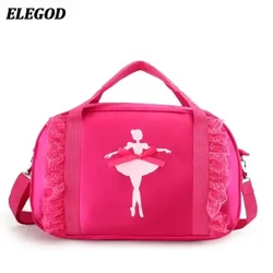 Djevojke Balet Dance Torba Gimnastika za malu djecu Sport Izdržljiva torba Joga Tap Jazz Dance Print torba na rame Torba za odlaganje plesnog kostima