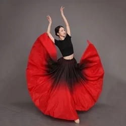 Spania rochii de interpret de dans flamenco pentru femei, fuste de dans, costume de 360/540/720 de grade pentru femei, rochie