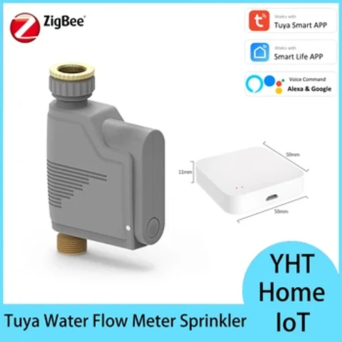 Tuya Zigbee Smart Wireless Timer Timer Rimer Rister System Garden Watering Ratering Hose Hose Faucet Sprinkler Timer Alexa
