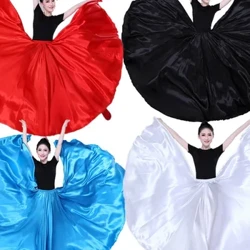 Fuste de flamenco pentru femei Dans spaniol Corul țiganilor pe burtă pentru adulți Performance pe scenă solidă Femei Luptă cu tauri Spania Fuste singure