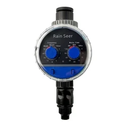 FUJIN Double-Dial Water Timer Domači Vrt Kroglični Ventil Krmilnik Zalivanja Samodejna Digitalna Naprava Za Zalivanje