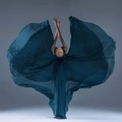 Kvinner Flamenco Kjole Spania Folk Mage Sigøyner Solid Flamengo Ballett Ballroom Performance Kostyme 720 grader Klassisk danseskjørt