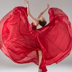 Rochie leagăn mare pentru copii Rochie de dans clasic pentru fete, elegantă, pe jumătate, flamenco, dans modern, rochie de exersare de dans Xinjiang