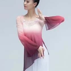 Classical Dance dress Pambansang Hanfu Practice Damit Babae Elegant Sinaunang Estilo Suit folk dance Performance Costumes