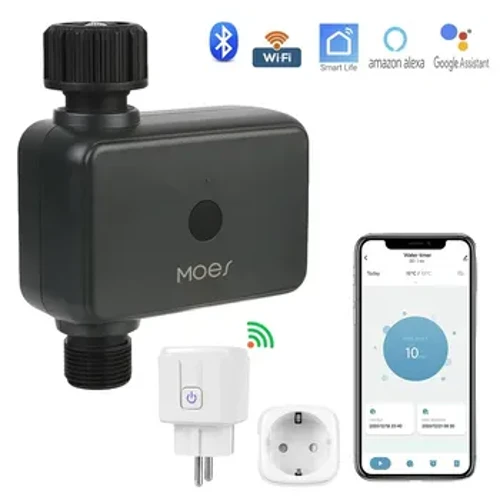 Elektronsko automatsko zalijevanje Smart Alexa Bluetooth Wifi Tuya Kontroler za navodnjavanje vrta na baterije Tajmer za navodnjavanje