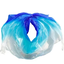 Nā Pale Silika i hoʻopilikino ʻia 100% ʻO ka lole hula silika maoli ʻo Bellydance mea kōkua lima scarf shawls ʻōpū hula hula keʻena hana pono.