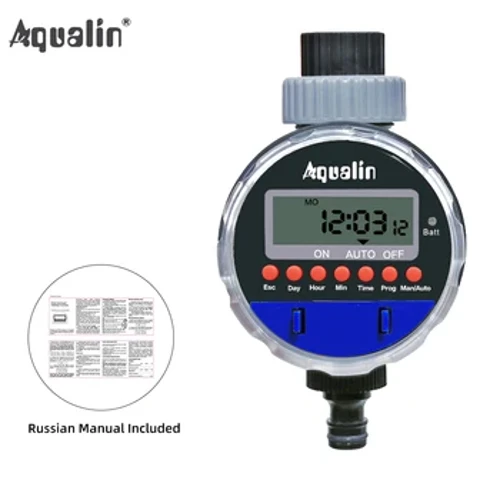 Awtomatikong LCD Display Watering Timer Electronic Home Garden Ball Valve Water Timer Para sa Garden Irrigation Controller#21026