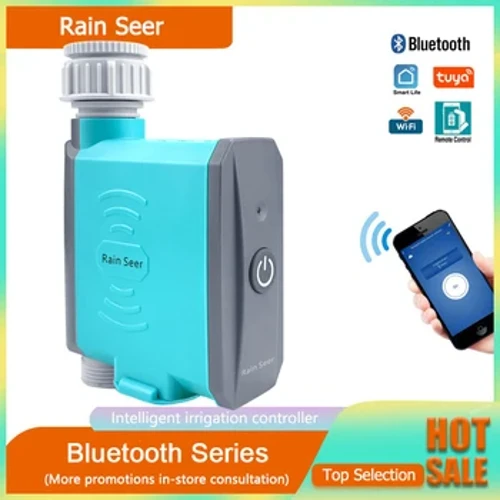 Rain Seer Tuya Bluetooth Taman Ngarep Irigasi mbanyoni Timer WiFi Water Timer Ponsel Remote Controller
