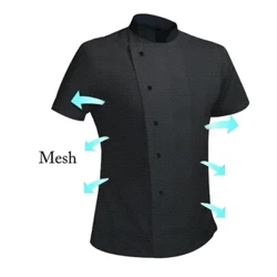 360°Manava i le Summer Mesh Chef peleue Alii tama'ita'i Igoa Pu'upu'u I'ofu Kuka Ma'alili Mea'ai Au'aunaga Mea'ai U'u Ukuka Ofu.