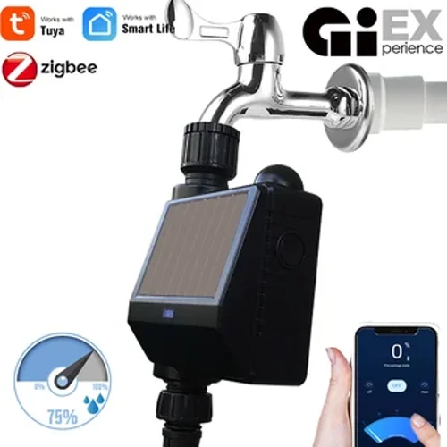 ZIGBEE Solar Energy Havekugleventil Vandingstimer WIFI Drypvandingssystem Vandcontroller arbejde for TUYA Smart Life