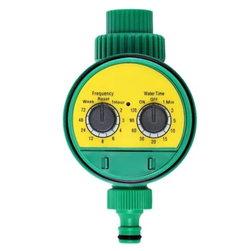 Timer Irigasi Set 3/4in Benang Taman Air Irigasi Controller 15 Mm Konektor Selang Baterai Perlengkapan Berkebun