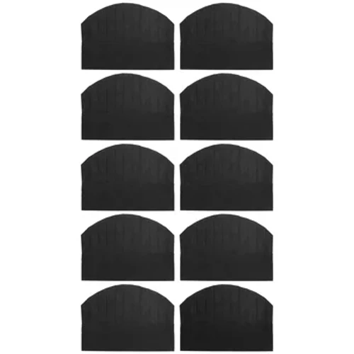 Disposable Chef Hat Black Non-Woven Fabrics Cooking Kitchen Hats Adjustable Baker Chef Cap Food Service Caps Matanda