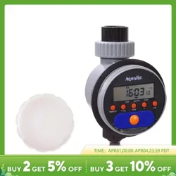 LCD automatique Affichage de l'arrosage de l'arrosage électronique Valve à balle de jardin électronique 8 programmes Timer d'eau pour l'irrigation du jardin