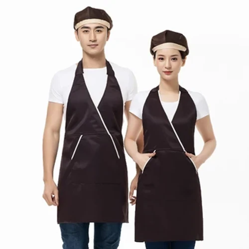 Kichen Schürze Fir Fra Männer Chef Aarbecht Schürze Fir Grill Restaurant Bar Caféen Kelner Aarbecht Schürze Schéinheet Neel Studios Uniform