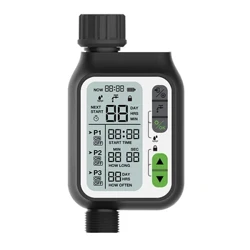 Eshico Bewässerungswassertimer Gartentropfzubehör Sprinklertimer-Programmsatz Smarter Regensensor Ganzjährige Verwendung im Außenbereich