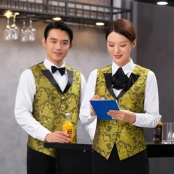 Hotellarbete Höst- och vinterkläder KTV Bar Servitör Västerländsk Restaurang Café Väst Uniform Kvinna