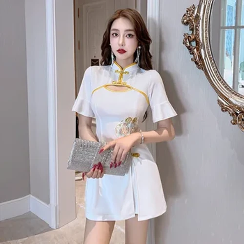 เสื้อผ้าทำงานผู้หญิงชุดโรงแรม Waiter ร้านเสริมสวยสปานวดเล็บ Cafe เซ็กซี่เท้าซาวน่าช่างเทคนิค Overalls ชุดกระโปรง