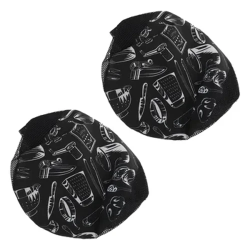 2 Pcs Caps Chef Beret Fale'aiga Fa'atali pulou faigaluega umukuka fa'auniform kuka kuka ali'i ma fafine