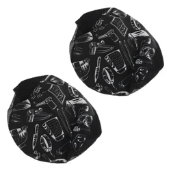 2 bucăți șepci beretă de bucătar, restaurant, chelner, pălărie de lucru, bucătari, uniformă pentru gătit bărbați și femei