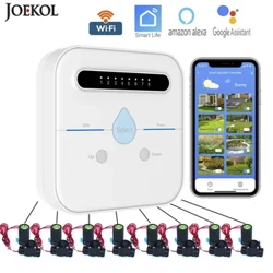 Controller inteligent de irigare a grădinii WIFI, electrovalvă de apă pentru irigare inteligentă Sistem de udare Temporizator de udare pentru irigarea grădinii