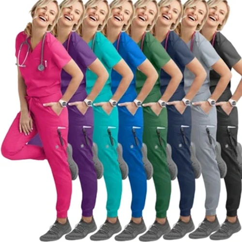 Geteilter Anzug zum Händewaschen, kurzärmelig, Händebürsten, Arbeitskleidung für Haustiere, Zahnärzte, Krankenschwestern, Männer, medizinische Pflegekleidung, Krankenschwesteruniform