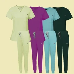 Comerț cu ridicata pentru sala de operație Scrub-uri pentru uniforme medicală Set de scrub-uri de lucru pentru spitale Rechizite medicale Asistentă Chirurgie dentară Costum Îmbrăcăminte de lucru