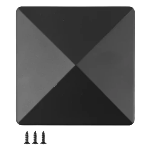 1/4pcs Pa Post Cap Plastic 4inch 102mm No ka pale ʻana i waho o ka pā lāʻau i waho o nā hale kīhāpai mea hana pono kiʻekiʻe.