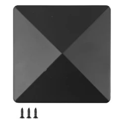 1/4pcs Hesi Post Cap Plastikozko 4inch 102mm Kanpoko Egurrezko Hesia Babesteko Lorategi Eraikin Tresna Osagarriak Kalitate handiko