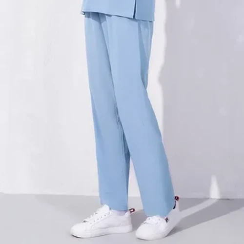 Quần Bác Sĩ Y Khoa Tẩy Tế Bào Chết Quần Phòng Phẫu Thuật Quần Unisex Bác Sĩ Và Y Tá Đồng Màu Quần Làm Việc Y Tá Phụ Kiện