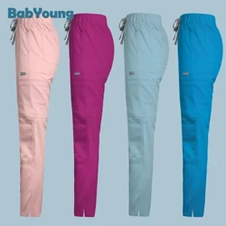Pants Scrobarnach Dath Soladach Pants Máinliachta Saotharlainne Pants Máinliachta Dochtúir agus Altra Unisex Pants Oibre Éide Scoile Gabhálais Altra Pants Dochtúir Leighis