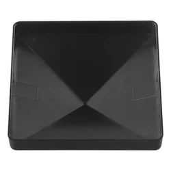 1/4pcs Ffens Post Cap Plastig 4inch 102mm Ar gyfer Diogelu Ffens Pren Awyr Agored Adeiladau Gardd Affeithwyr Ansawdd Uchel