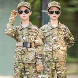 Uniformi da scouting Uniforme mimetica per bambini Uniforme tattica esterna CS Training Army Fans Uniforme mimetica