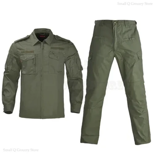 Men's Camouflage Suit Combat Tactical Army Cloth Airsoft Military Uniforms Hunting Outfit Multicam Summer Suits Hunting Clothing