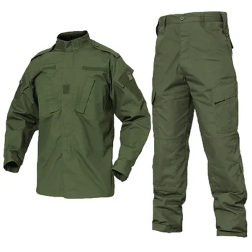 Erkekler Yeşil Multicam Kamuflaj Üniforma Taktik Savaş Siyah Gömlek ve Pantolon Airsoft Paintball Iş Elbisesi Takım Elbise