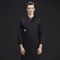 Chef Jacket Cotton Chef Uniform For Men Hotel Costume Cook Wear Professional Cook Chef Jacket Women's Kitchen Jacket Work Clothe