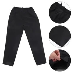 Đầu Bếp Menworkwear Quần Đầu Bếp Quần Thoáng Khí Căng Tin Quần Áo Làm Việc Lỏng Co Giãn Nhà Hàng Khách Sạn Đồng Phục Nhà Bếp