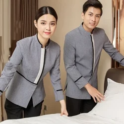 Rengjøringsuniformer Hotellrekvisita Hushjelp Hotellrens Uniform Arbeidstøy Rengjøringsservice Uniform Servitørklær AS509