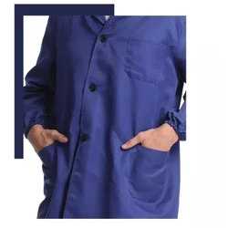 Vit klänning lång kort ärm hotell service kläder high-end uniform